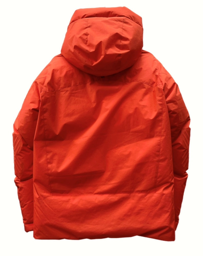 ポールワーズ POLEWARDS SympaTex Glcier Down Parka シンパテックス グラシア ダウンパーカー アウター アウトドア  PW2JJL01 ジャケット ロゴ オレンジ Mサイズ 104MT-800