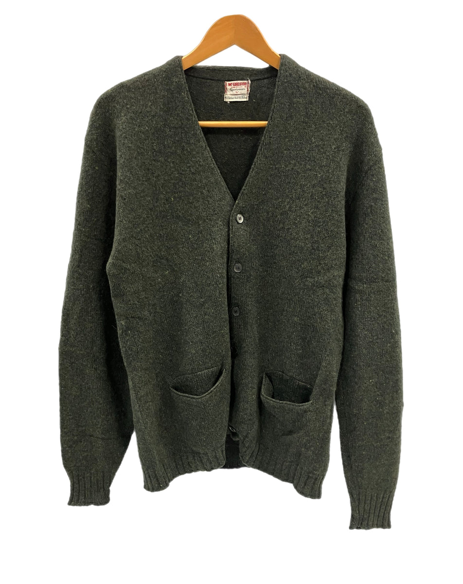 マックレガー McGREGOR 60's 60年代 モヘア混 カーディガン ポケット