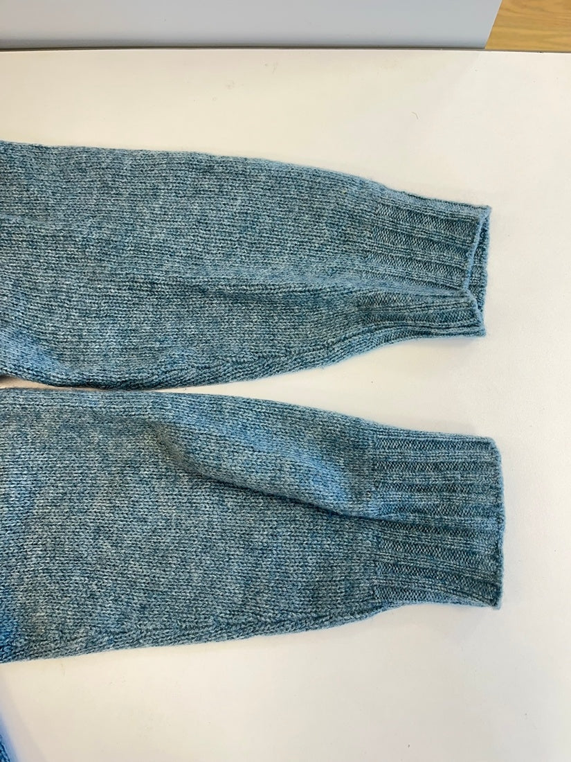 プラダ PRADA Vネック カシミアセーター ニット セーター ブルー