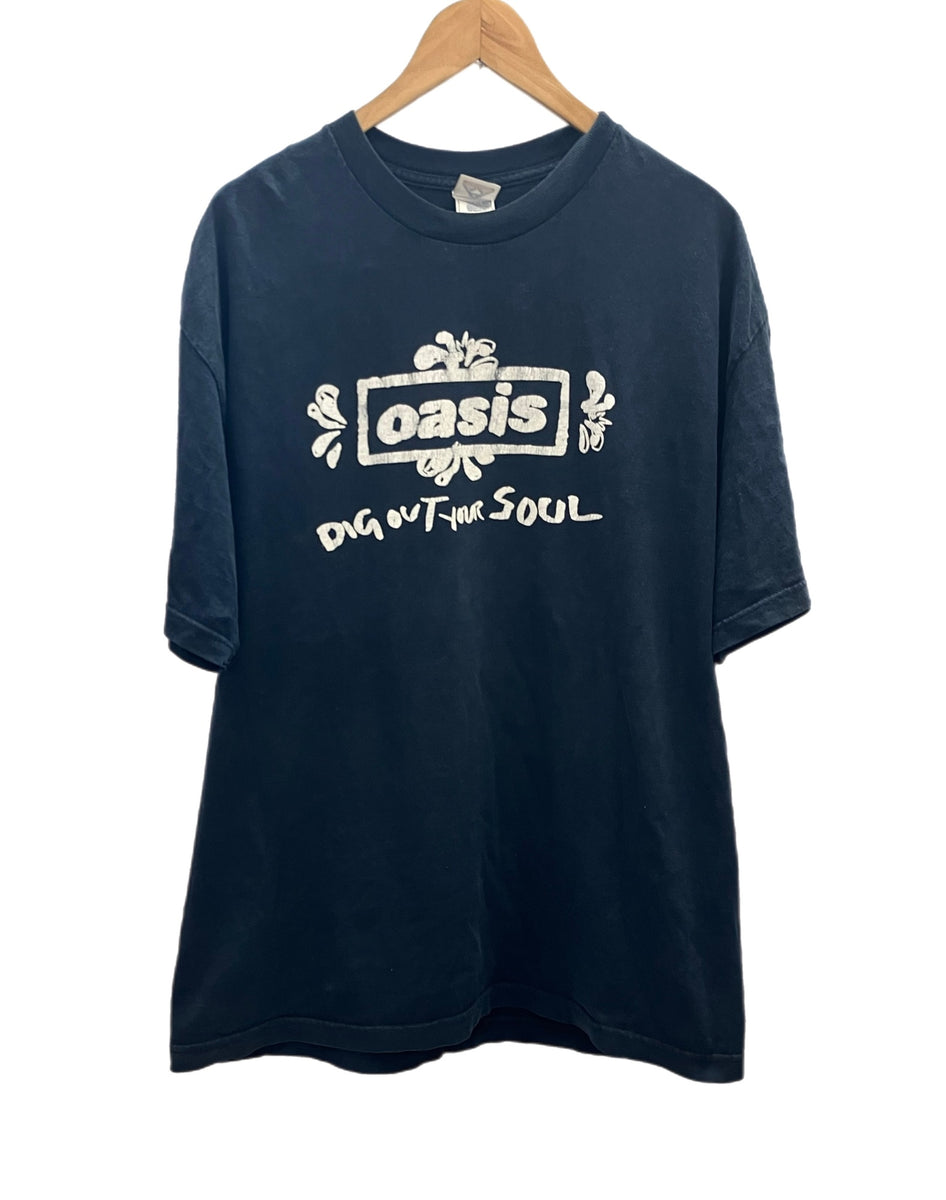 バンド band 00s 00's ALSTYLE OASIS DIG OUT YOUR SOUL TOUR オアシス ツアーT XL Tシャツ  ネイビー LLサイズ 101MT-3201 | 古着通販のドンドンサガール