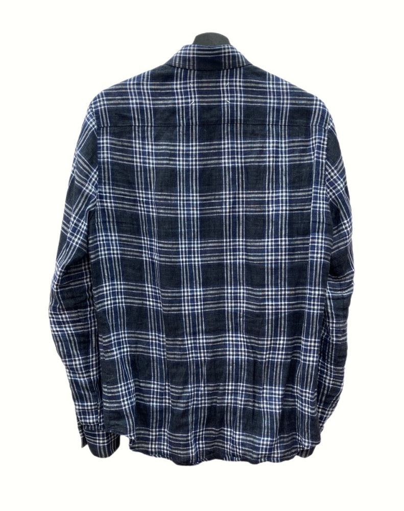 MAISON MARGIELA リネンチェックシャツ
