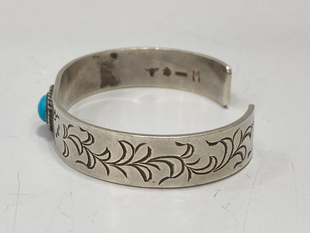 タディー&キング 銀縄ターコイズバングル TADY & KING (タディアンド