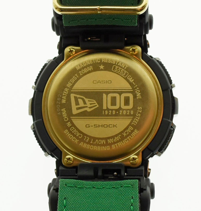 ジーショック G-SHOCK NEW ERA ニューエラ コラボ GM-110NE 100周年 記念モデル メンズ腕時計ブラック 103watch-4  | 古着通販のドンドンサガール