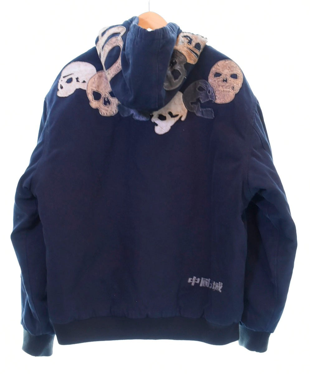 シュプリーム SUPREME The Great China Wall Hooded Work Jacket Black 中国長城 22FW AW  ザ・グレード・チャイナ・ウォール L ジャケット ブラック 103MT-1104 | 古着通販のドンドンサガール