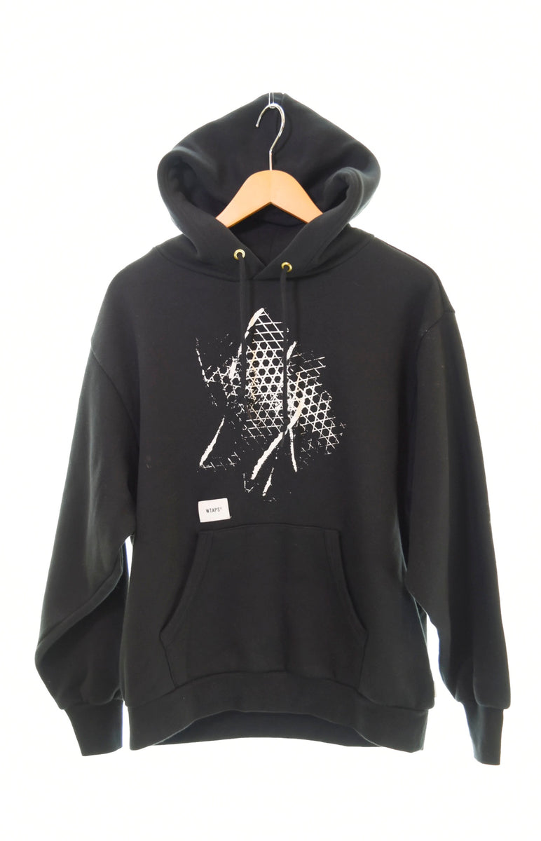 ダブルタップス WTAPS VANS VAULT PULLOVER HOODY SWEAT バンズ クロスボーン プルオーバー パーカー 黒 1  パーカ ブラック 103MT-1024 | 古着通販のドンドンサガール