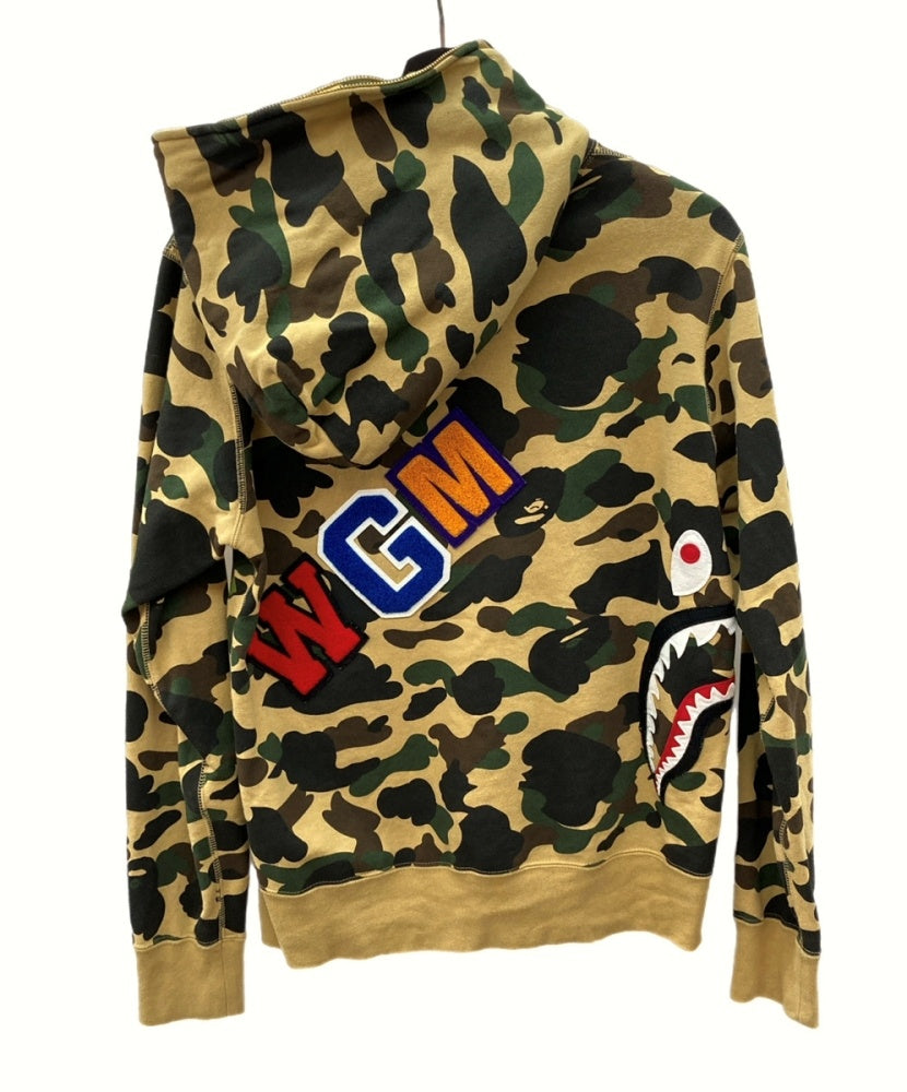 アベイシングエイプ A BATHING APE 1st Camo Multi Shark Full Zip