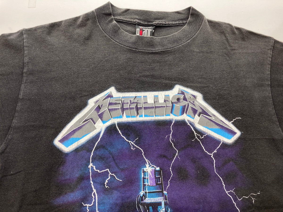 バンドTシャツ BAND-T 90's METALLICA メタリカ Ride the Lightning