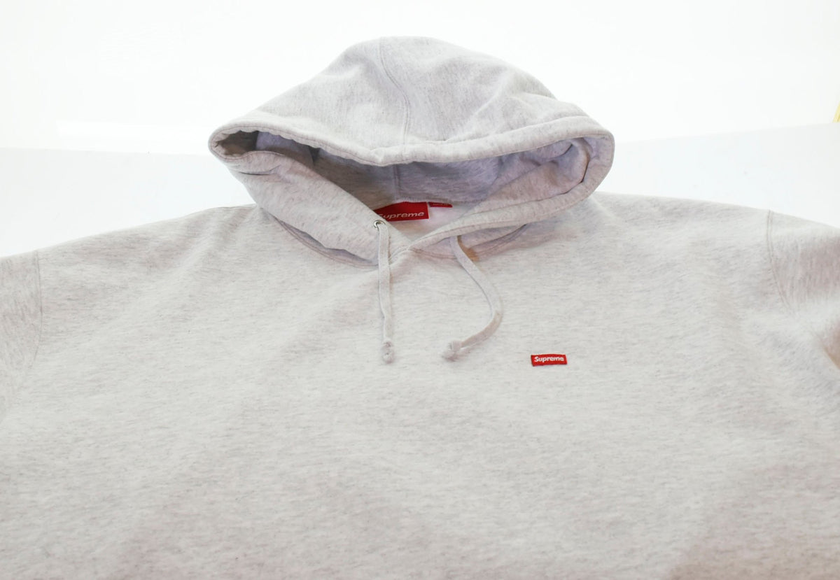 シュプリーム SUPREME Small Box Hooded Sweatshirt スモール ロゴ ボックスロゴ スウェット パーカー パーカ ロゴ  グレー LLサイズ 103MT-274