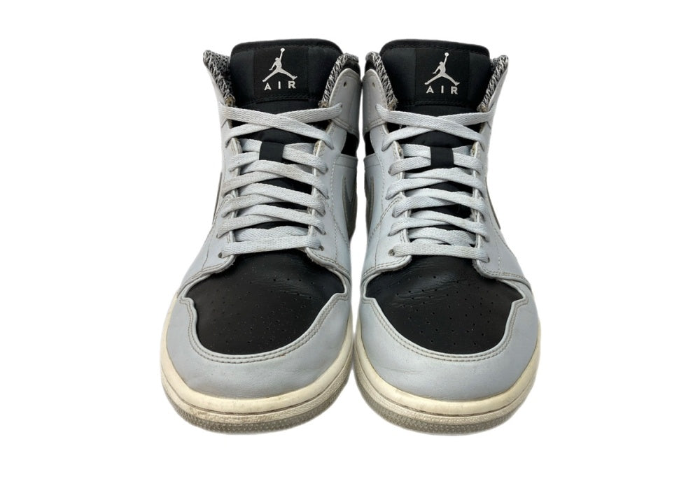 ナイキ NIKE 16年製 AIR JORDAN 1 MID PURE PLATINUM エア ジョーダン