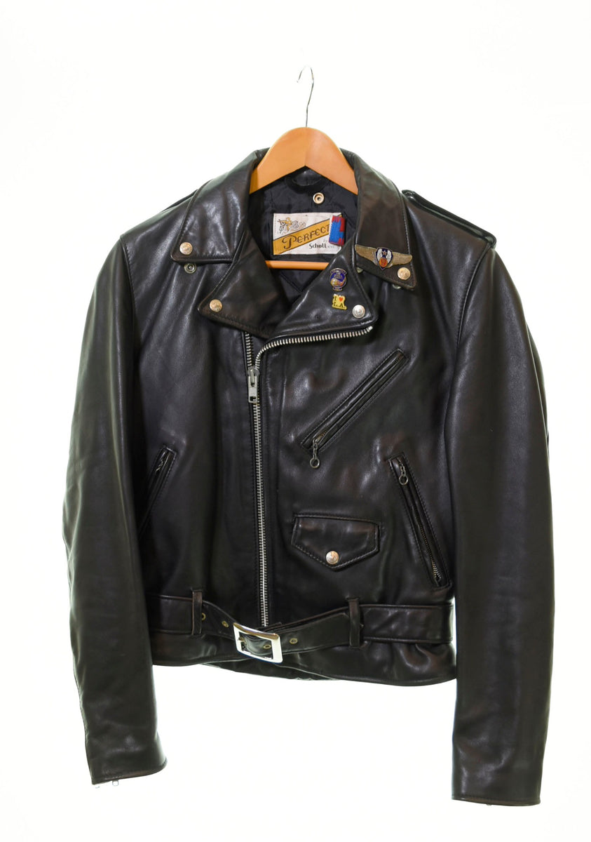 【中古】Schott USA製 レザー スタジャン 刺繍入り 中古】Schott USA製 レザー スタジャン 刺繍入り 楽天市場】【美