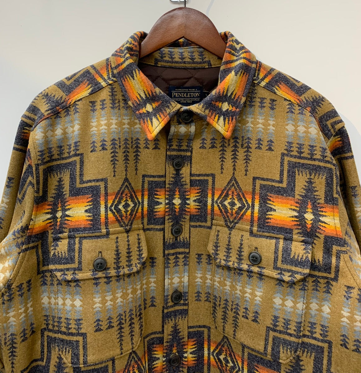 【曜日割引対象外】 ペンドルトン PENDLETON ジャガードCPOジャケット RK491-16050 ジャケット マルチカラー Lサイズ  201MT-3114 VB