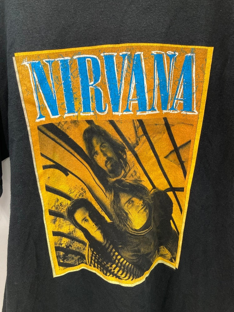 バンド band 00s ©2004 ニルヴァーナ NIRVANA フォトTシャツ バンドTシャツ 黒 Tシャツ ブラック Lサイズ  101MT-2978 | 古着通販のドンドンサガール