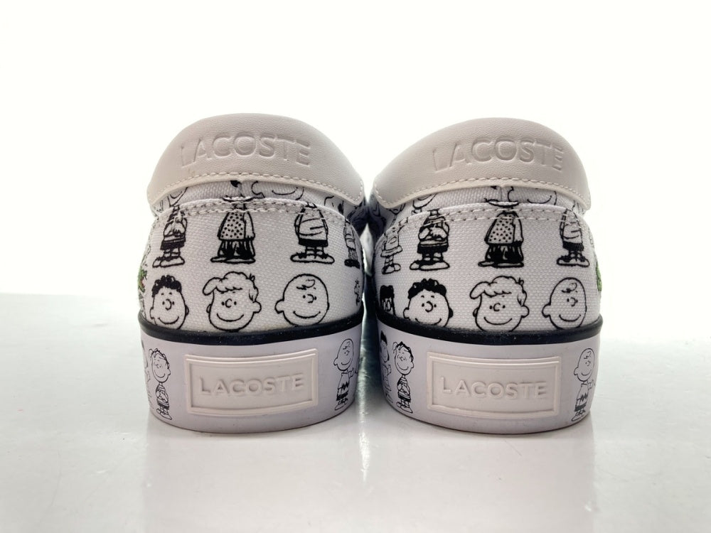 LACOSTE スヌーピー 靴 スニーカー スリッポン シューズ ラコステ ワニ 新品Lacoste x Peanuts コラボ スリッポン 28cm｜Yahoo!フリマ（旧