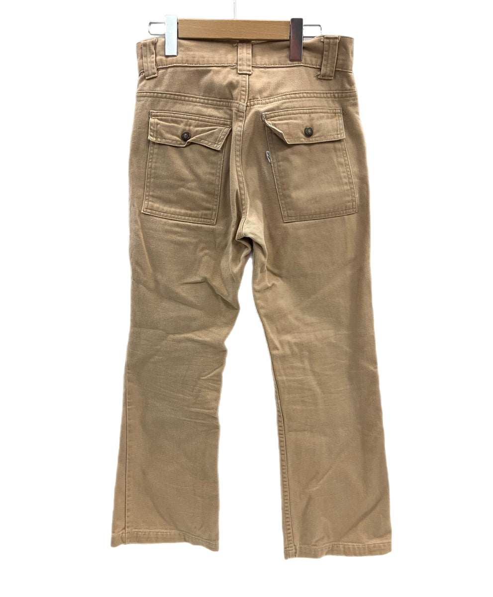 リーバイス Levi's 70's 70年代 ブッシュパンツ 白タブ BIGE ボタン裏