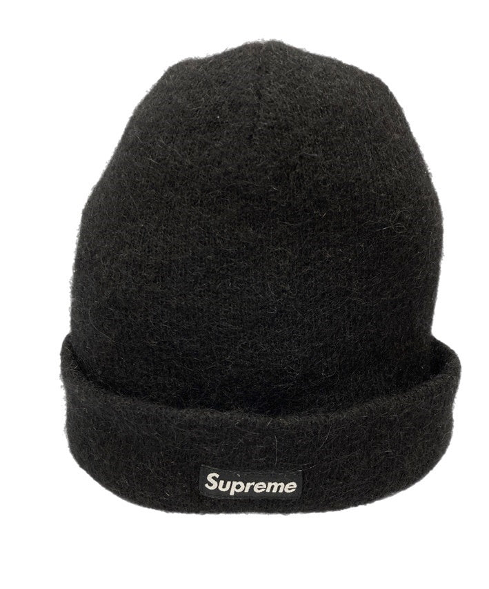 シュプリーム SUPREME Mohair Beanie 23FW モヘア ビーニー 黒 帽子 メンズ帽子 ニット帽 ロゴ ブラック  101hat-86 | 古着通販のドンドンサガール