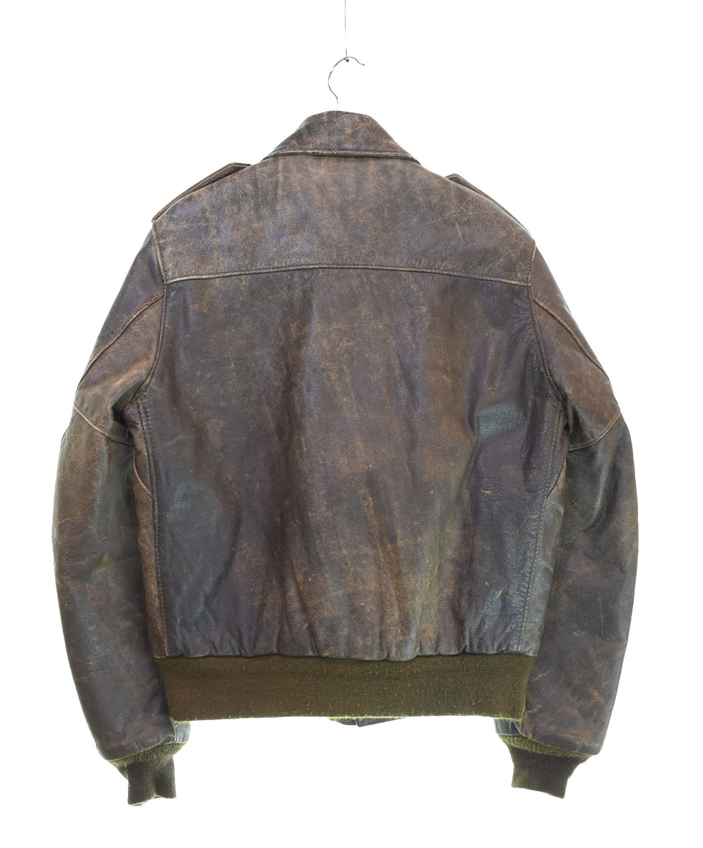 ショット SCHOTT A-2レザーフライトジャケット WW2 1942 674-674-M-S