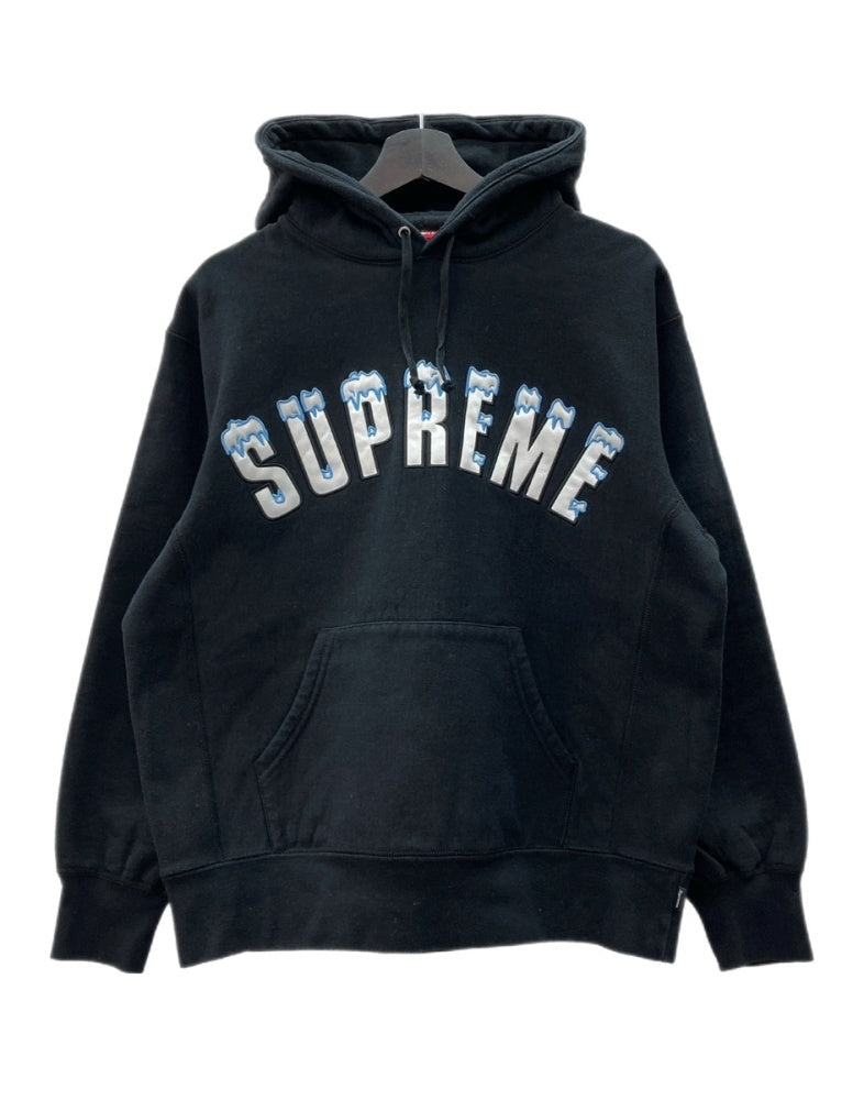 希少 Supreme 20FW Icy Arc logo Hooded 黒 M AmFwjZJwdEPDFI6MMEjXziRQvqdIfz