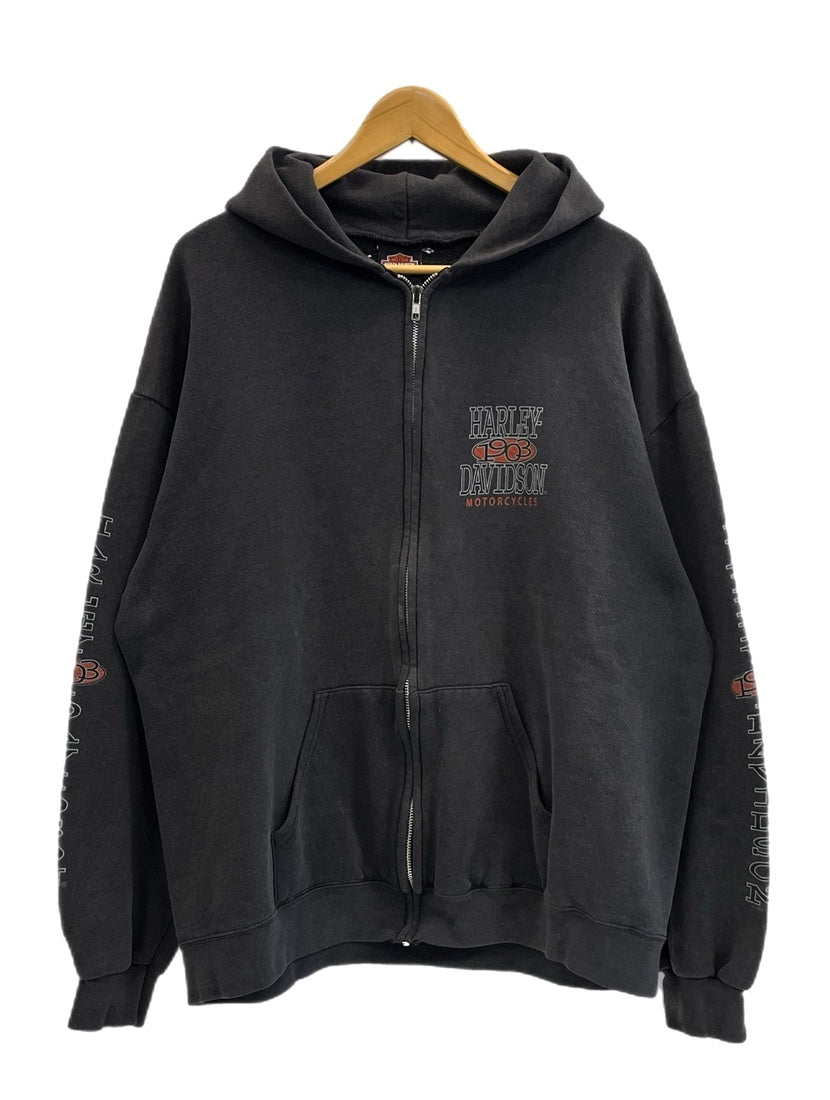 ハーレーダビッドソン Harley-Davidson 90s 00s バックプリント 袖ロゴ