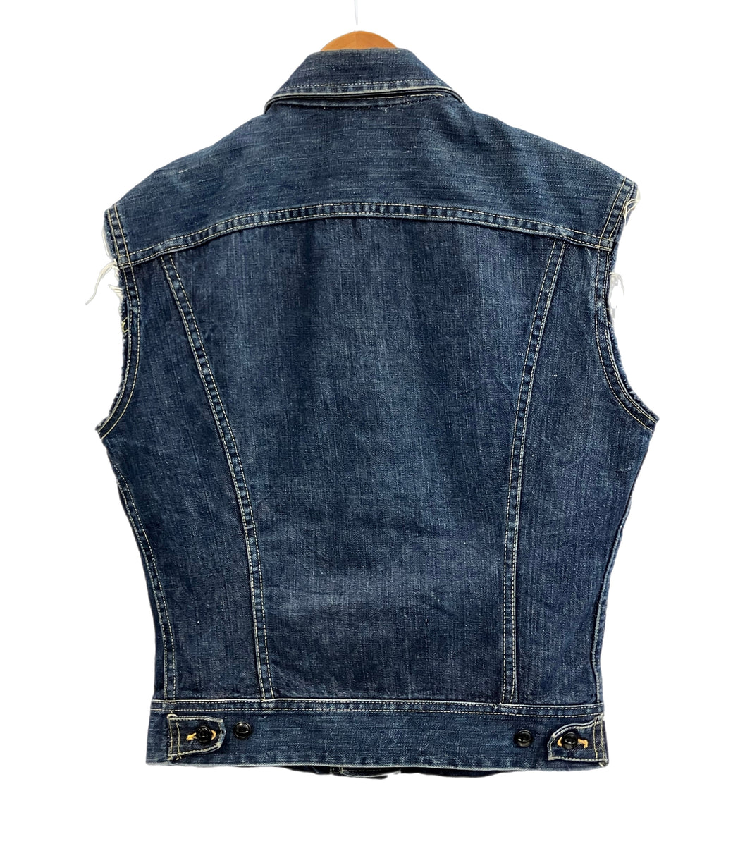 60s Lee 黒タグ　ワークジャケット　ヴィンテージ 古着 80年代～ リー Lee 黒タグ デニムジャケット Gジャン メンズL相当