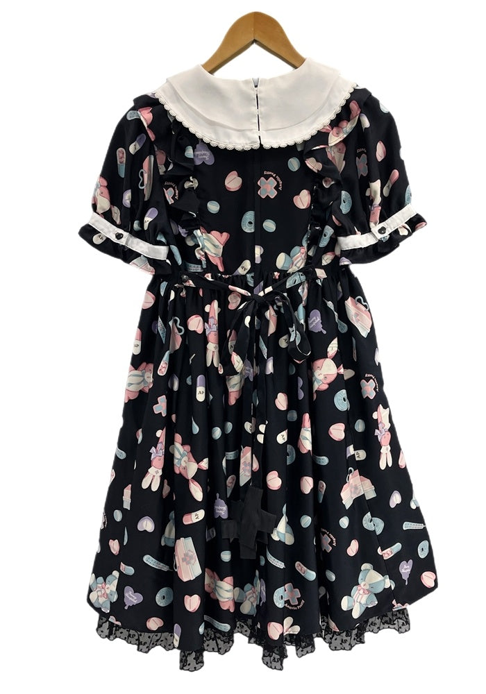 初期　Angelic Pretty ワンピース　ブラック 初期 Angelic Pretty ワンピース ブラック