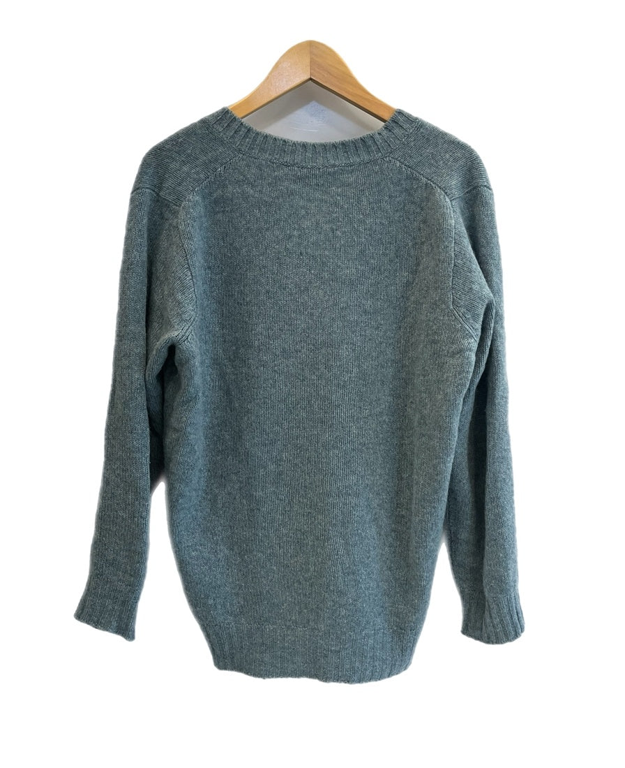 PRADA カシミヤ100% プラダ カシミヤセーター 42サイズ PRADA プラダ カシミヤ100％ Vネック 長袖 ニット セーター カットソー