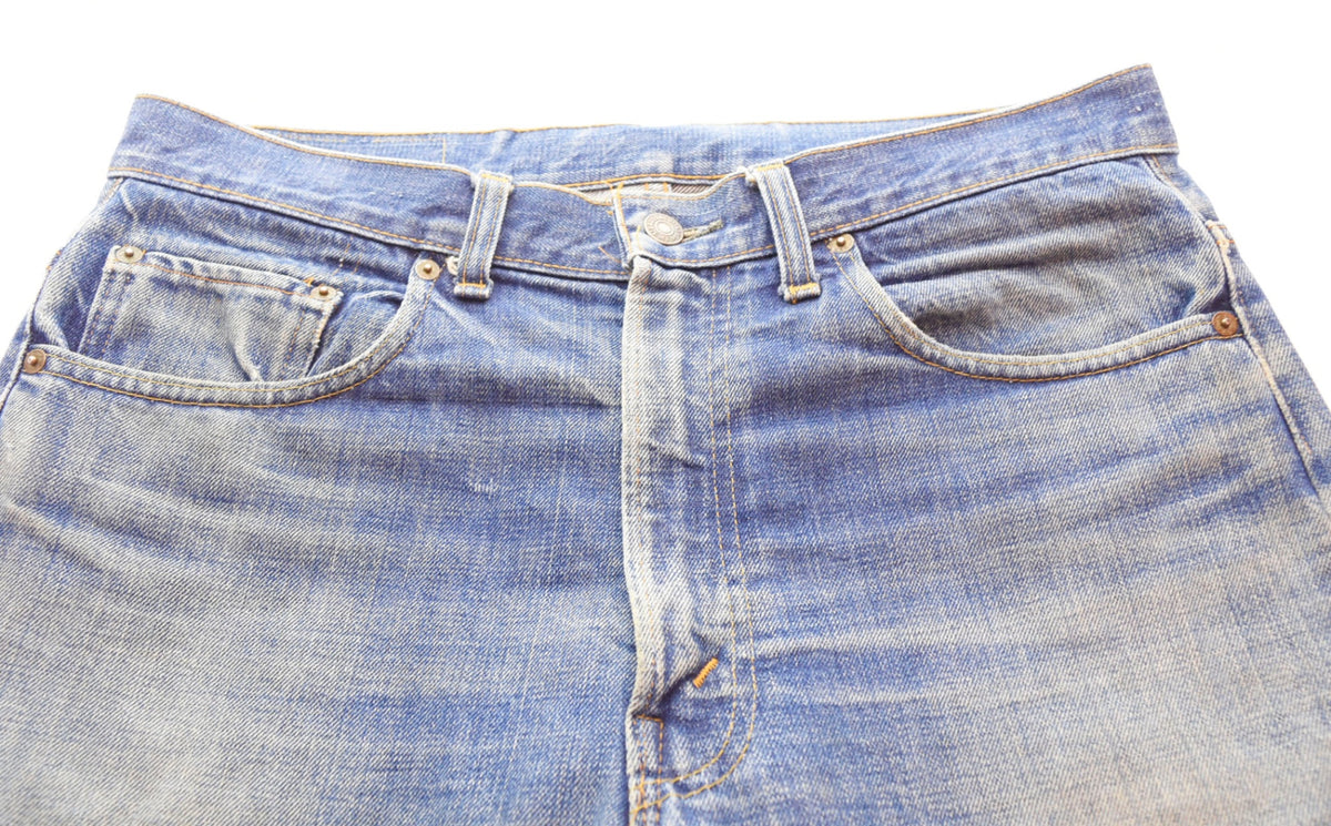 リーバイス LEVI'S 70s 66前期 517 ボタン裏2 42TALON デニム ブルー