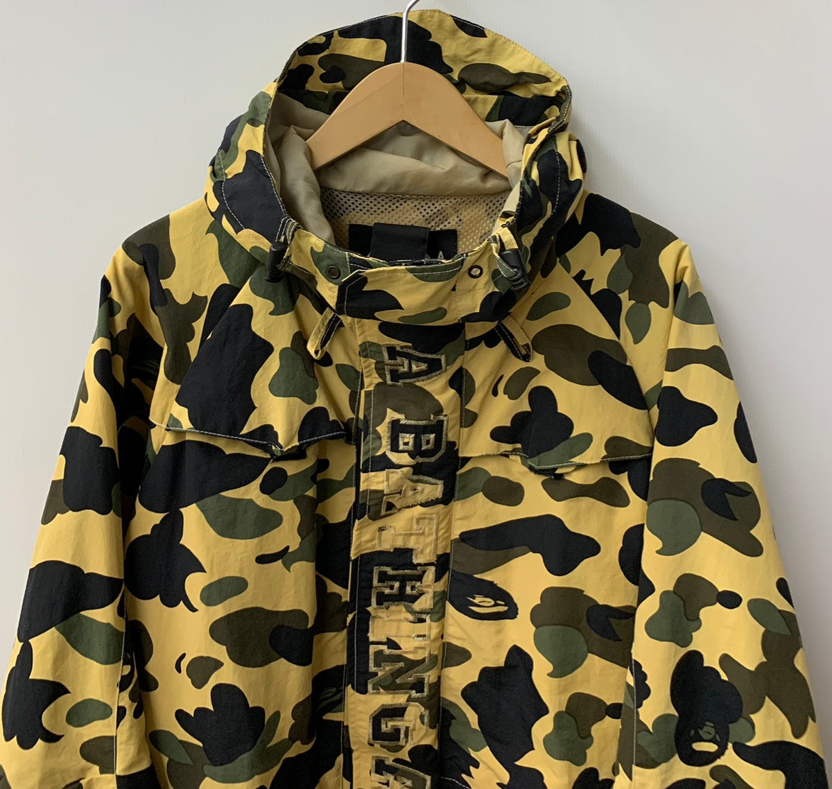 ア ベイシング エイプ A BATHING APE スノボジャケット 初期 ファーストカモ 1st camo ジャケット カモフラージュ・迷彩  マルチカラー Lサイズ 201MT-2323 | 古着通販のドンドンサガール