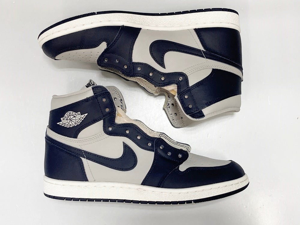 ジョーダン JORDAN NIKE AIR JORDAN 1 HIGH 85 GEORGETOWN ナイキ エア ジョーダン ワン ハイ カレッジ  ネイビー ジョージタウン BQ4422-400 メンズ靴 スニーカー ネイビー 27cm 101-shoes1525