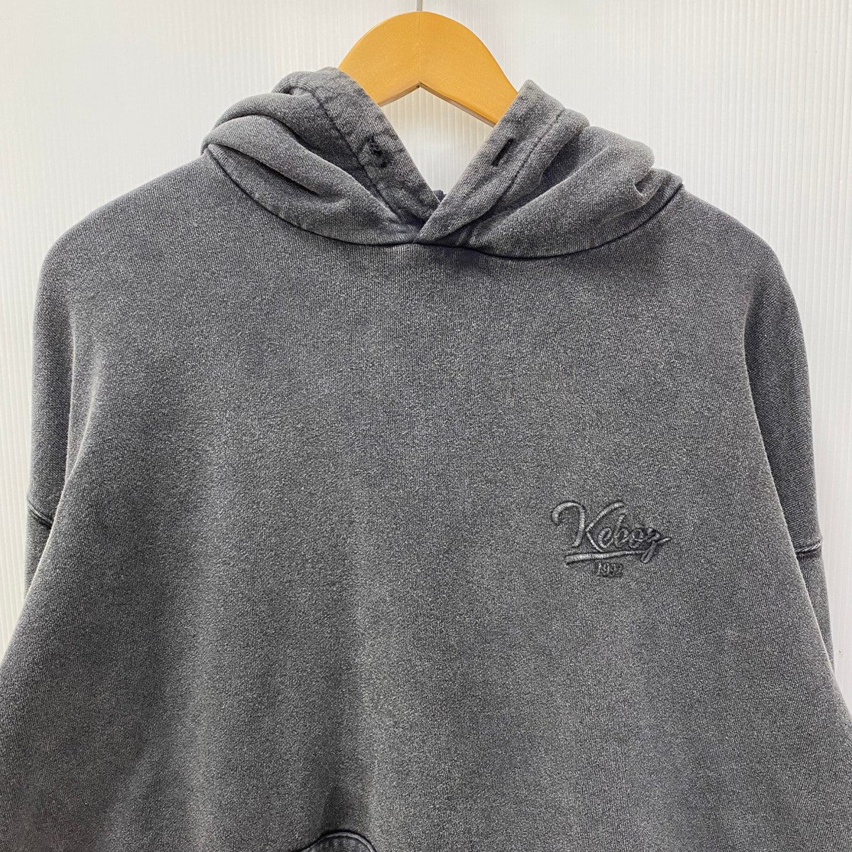 ケボズ Keboz ICON GARMENT DYE SWEAT HOODIE パーカ ブラック Lサイズ 201MT-3081 |  古着通販のドンドンサガール