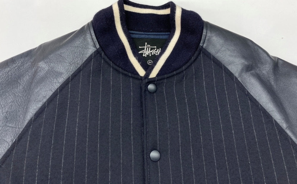 ステューシー STUSSY × fragment フラグメント Varsity jacket バー