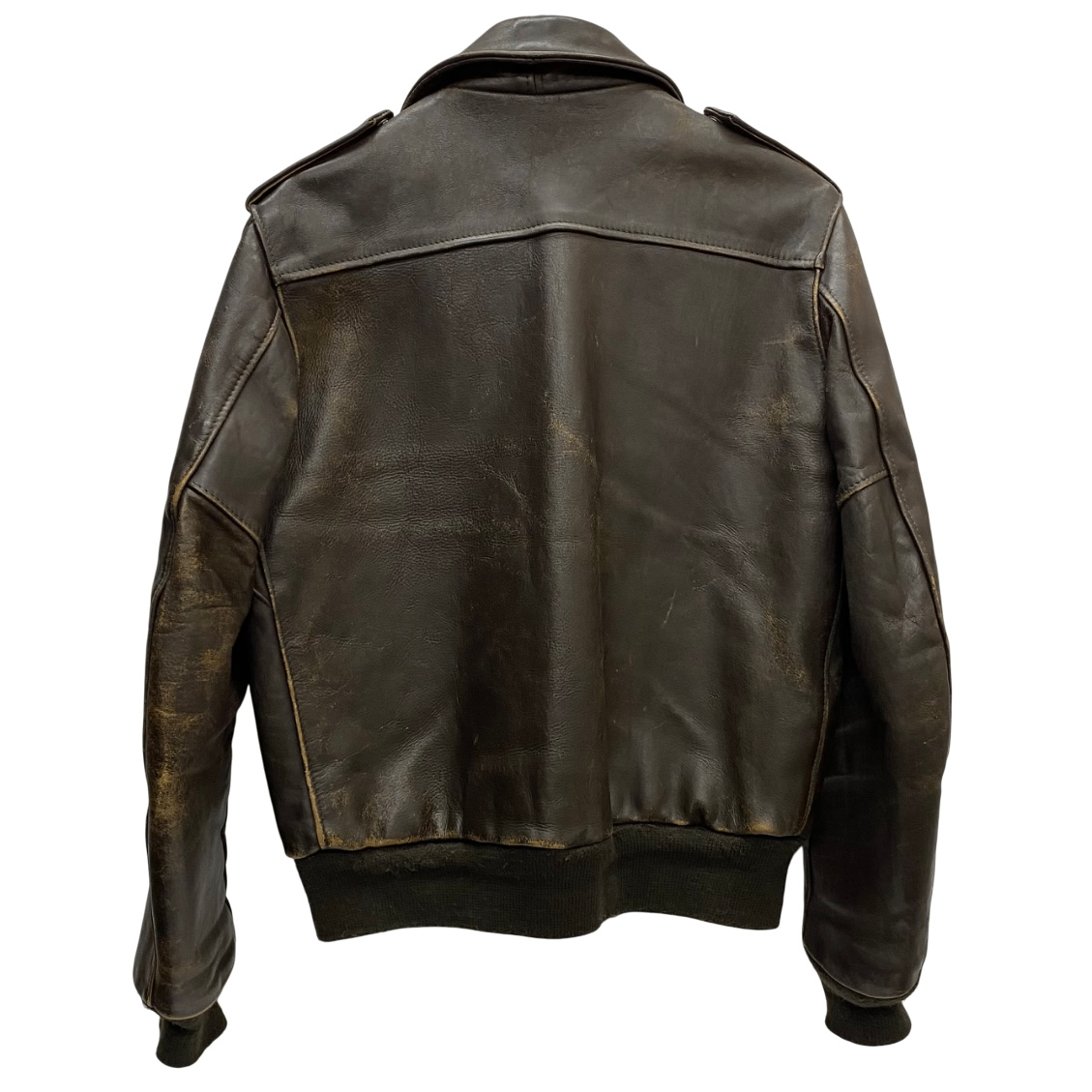 Schott 米国製 A-2 8519-MS レザージャケット 38 ブラウン Schott 米国製 A-2 8519-MS レザージャケット 38 ブラウン