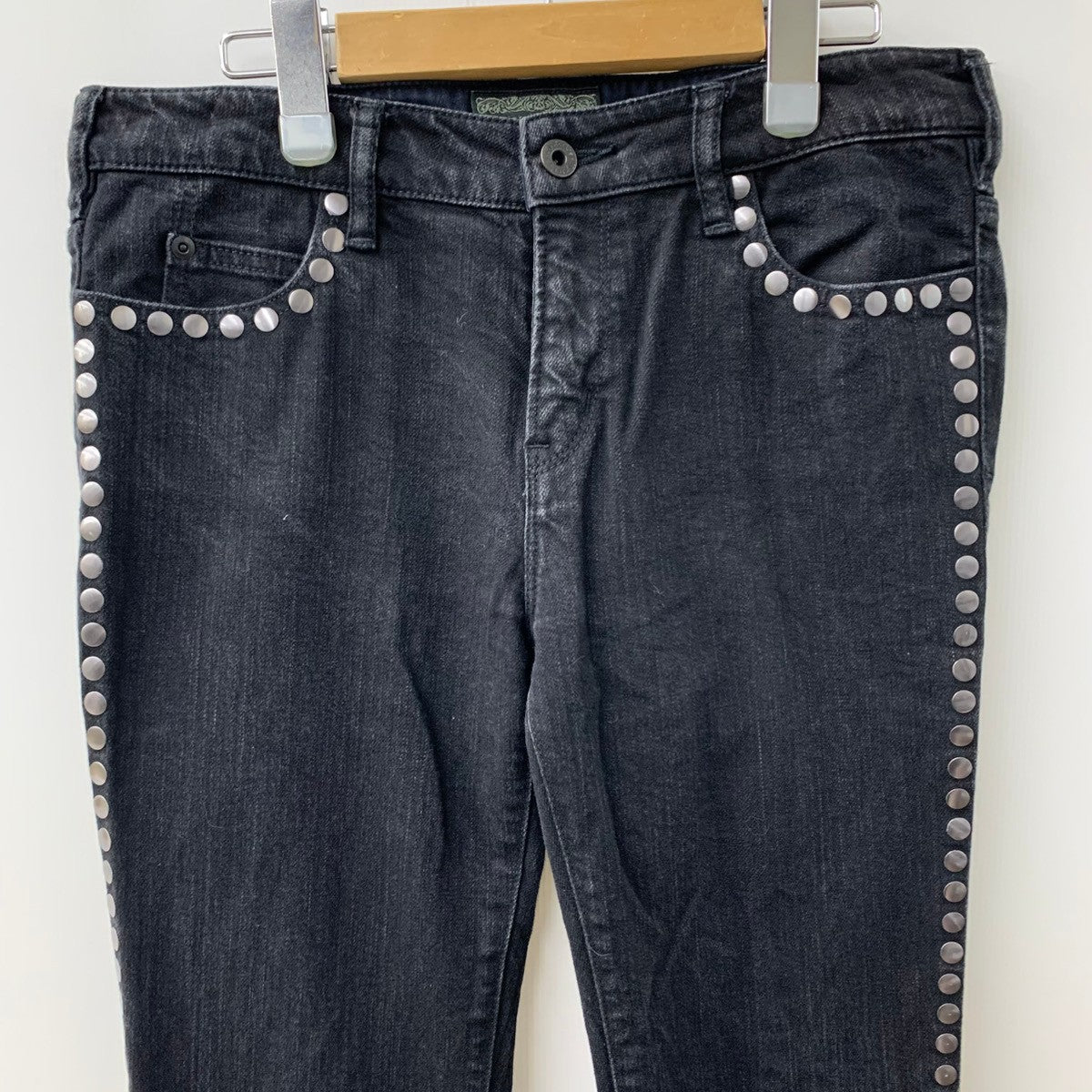 ヒステリックグラマー HYSTERIC GLAMOUR サイドスタッズスキニーデニム