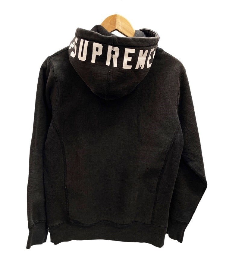 シュプリーム SUPREME × Independent インデペンデント Hooded Sweatshirt 15SAW プルオーバー パーカー 黒  パーカ ロゴ ブラック Sサイズ 101MT-2145 | 古着通販のドンドンサガール