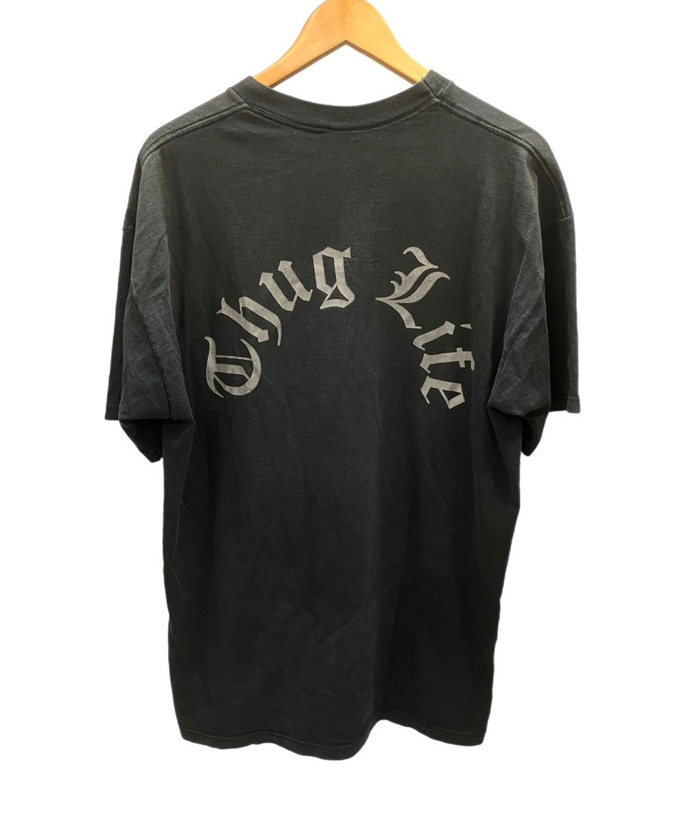 ヴィンテージ Vintage 90s 90's 2PAC Tupac afen shakur 1997 Hip Hop ラップT Rap Tee  weed - Tシャツ プリント ブラック フリーサイズ 101MT-2560 | 古着通販のドンドンサガール