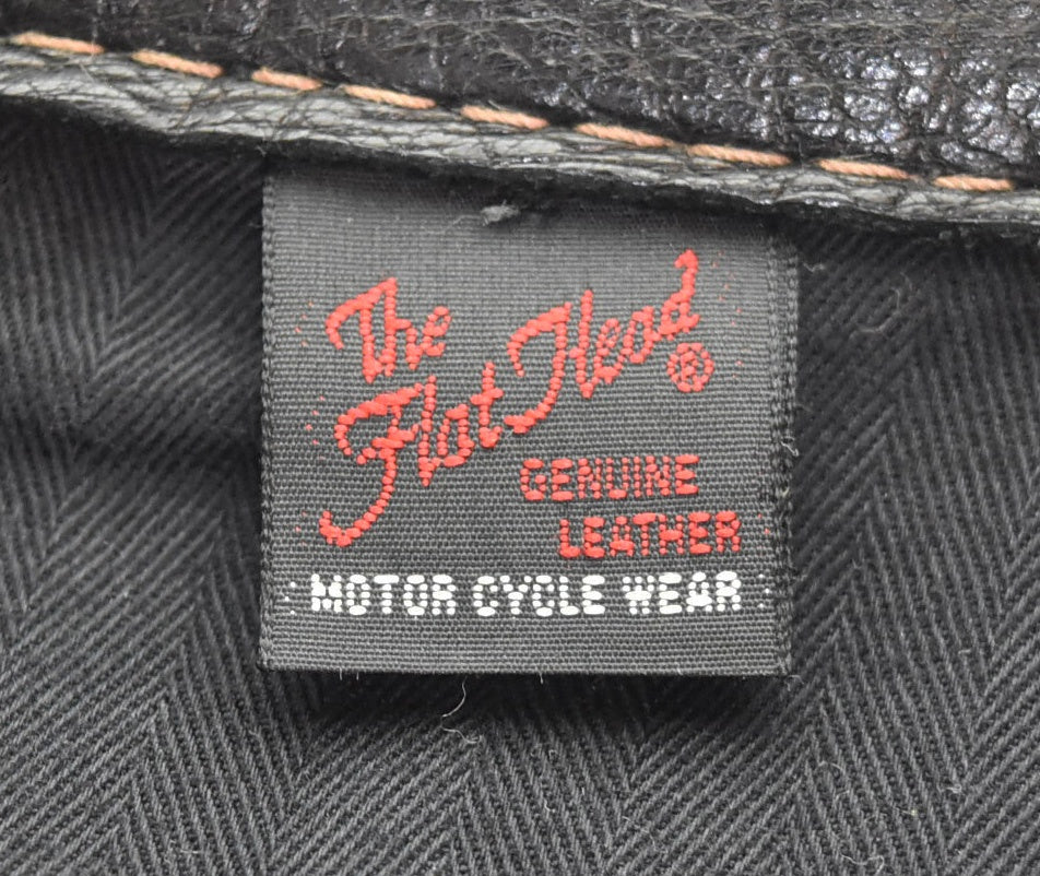 フラットヘッド THE FLAT HEAD ディアスキンレザーシャツ 鹿革