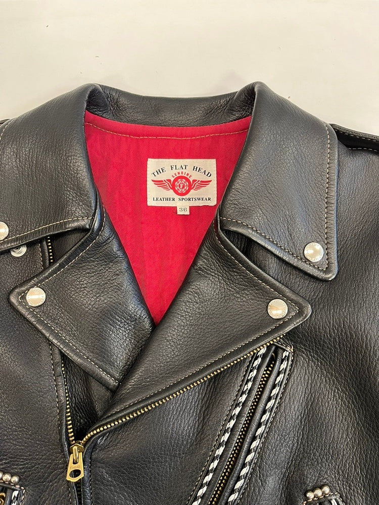 フラットヘッド THE FLAT HEAD ディアスキン ダブル ライダース