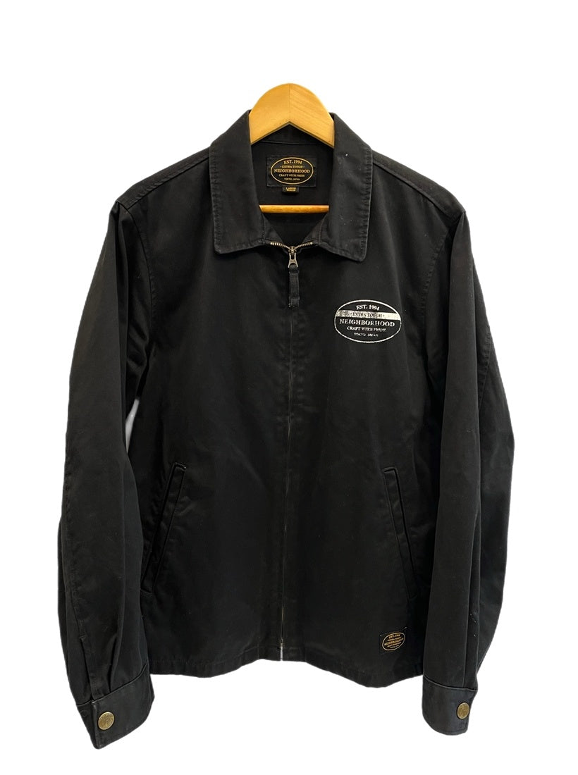 ネイバーフッド NEIGHBORHOOD KENDALL WORK C-JKT バックプリント 黒