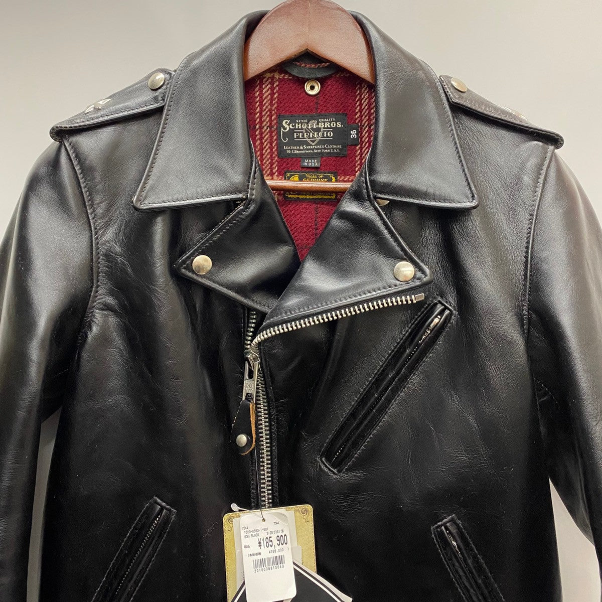 曜日割引対象外】 ショット Schott スペシャルホースハイド ワンスター