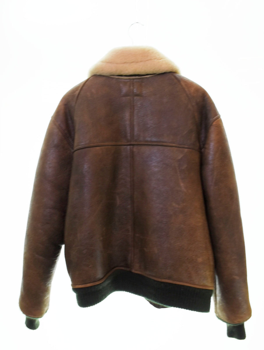 ショット SCHOTT ムートンジャケット B-6 フライトジャケット 茶