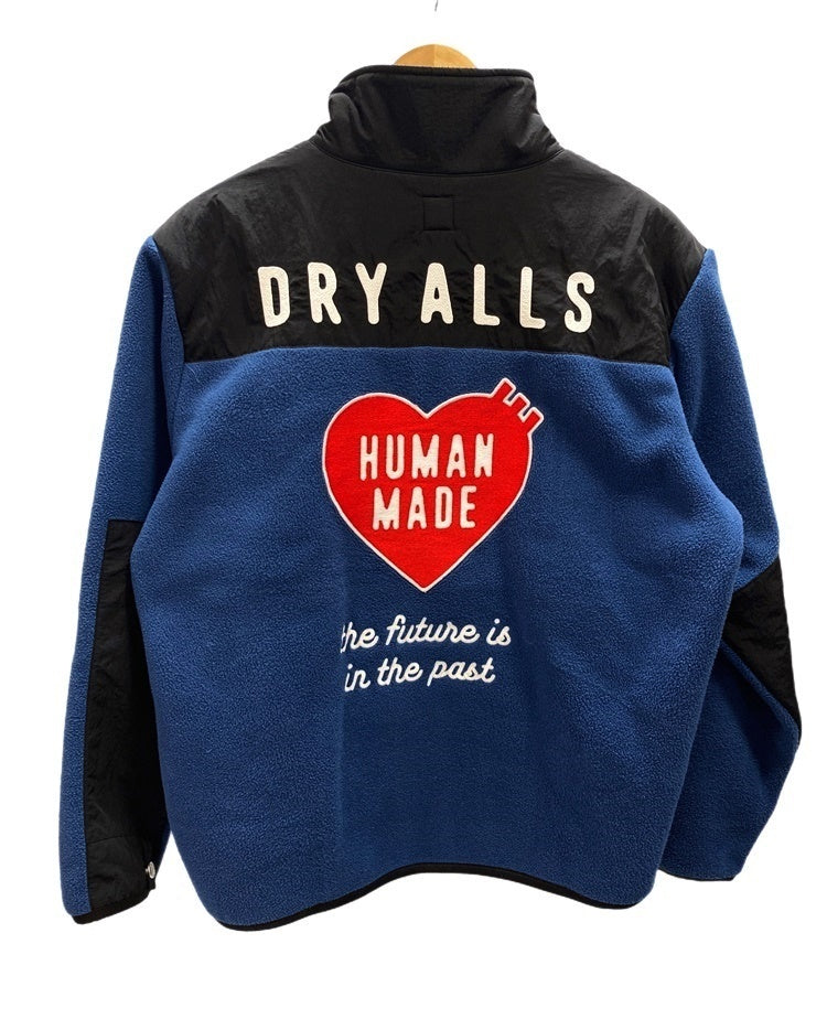 ヒューマンメイド HUMAN MADE Fleece Half-Zip Jacket Navy フリース ...