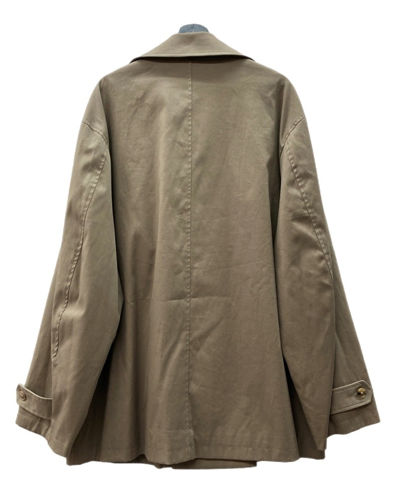 B14822シュタイン　22ss オーバーサイズダブルブレステッドハーフコートM シュタイン stein 22SS OVERSIZED DOUBLE BREASTED HALF COAT