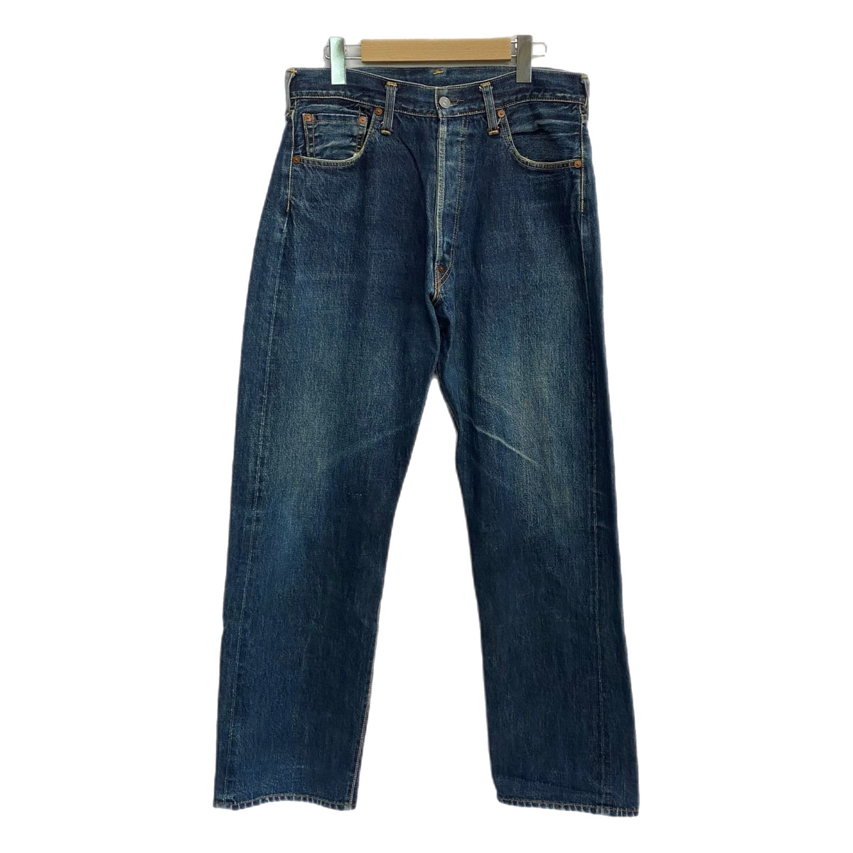 エヴィス EVISU ナンバーツー No2 イエローカモメ デニム ネイビー