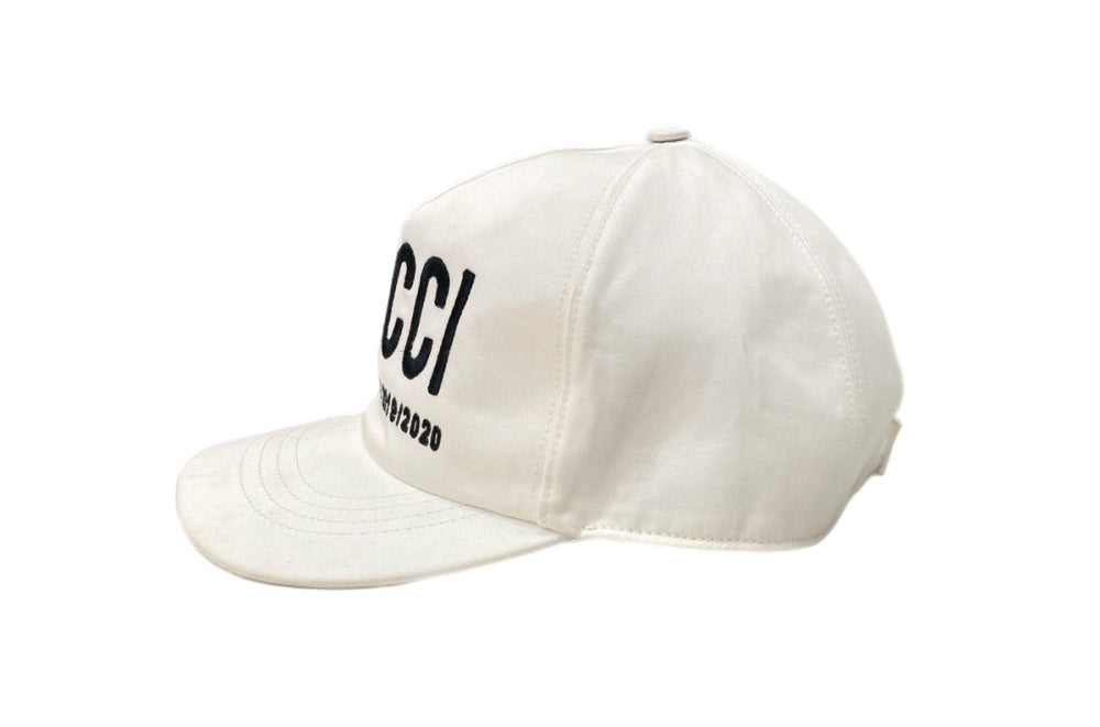 グッチ　GUCCI ゴルフキャップ　白 GUCCI グッチ 帽子 ベースボールキャップ 白