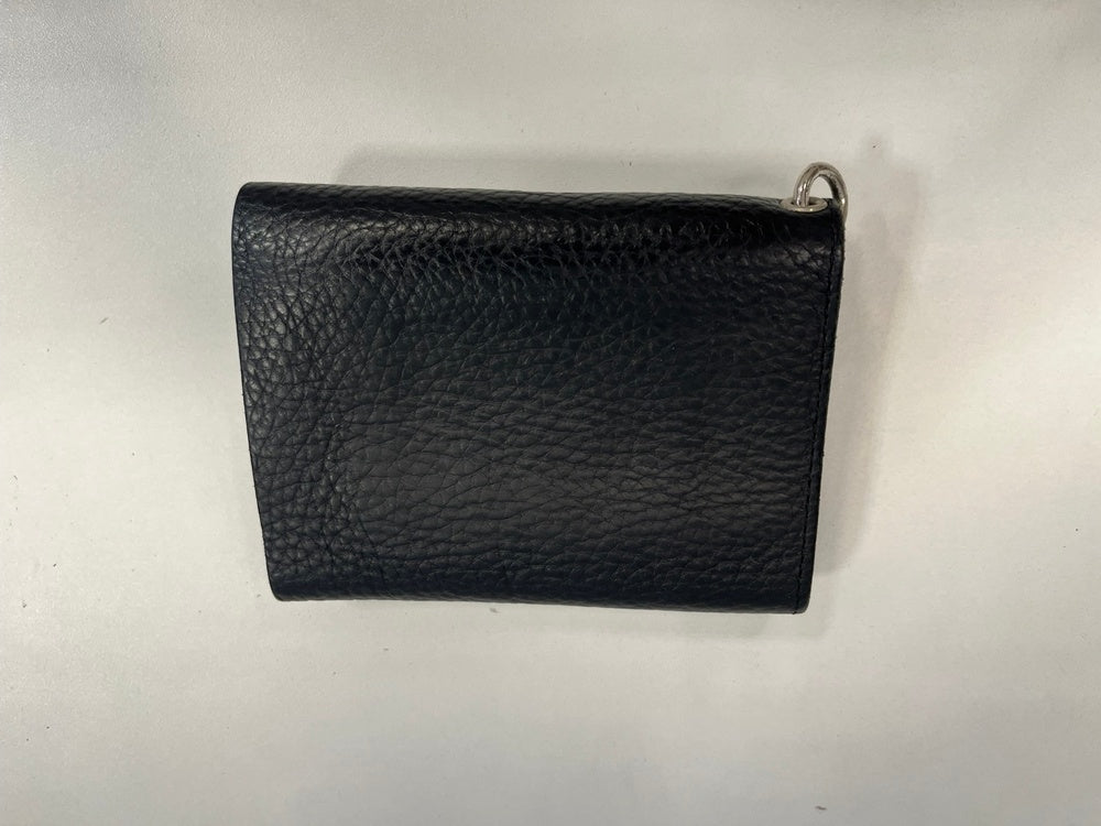 キャリー CALEE SILVER STAR CONCHO FLAP LEATHER HALF WALLET