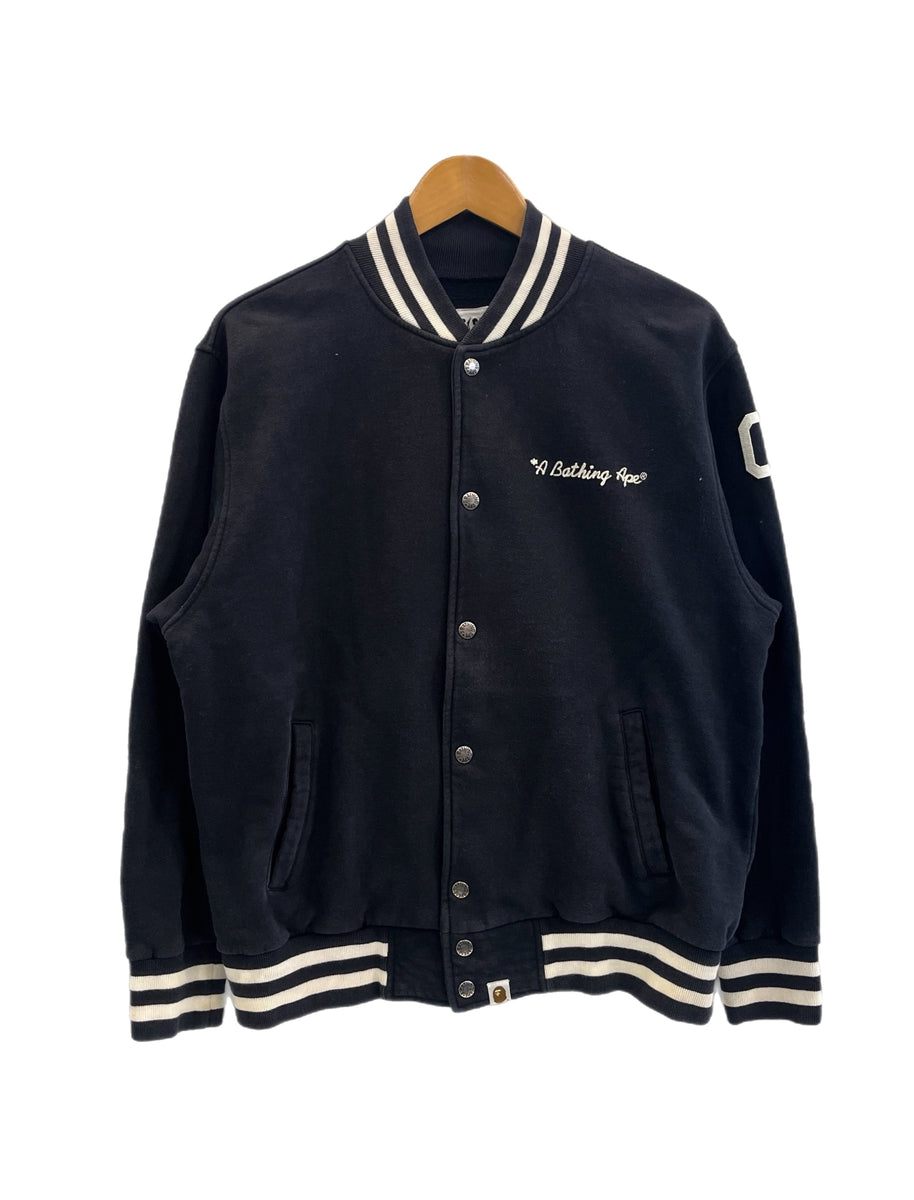 ア ベイシング エイプ A BATHING APE 00s 初期 SWEAT VARSITY JACKET