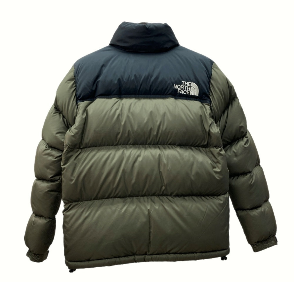 ザノースフェイス THE NORTH FACE NUPTSE JACKET ヌプシ ダウンジャケット アウター 刺繍 KHAKI 緑 ND91841  ジャケット ロゴ カーキ Mサイズ 104MT-755 | 古着通販のドンドンサガール