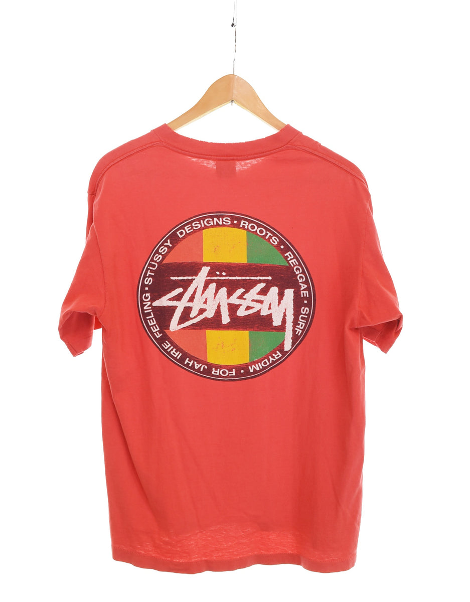 00s STUSSY HIPHOP 黒タグ (赤Lタグ) ビンテージ Tシャツ 00s STUSSY HIPHOP 黒タグ (赤Lタグ) ビンテージ Tシャツ