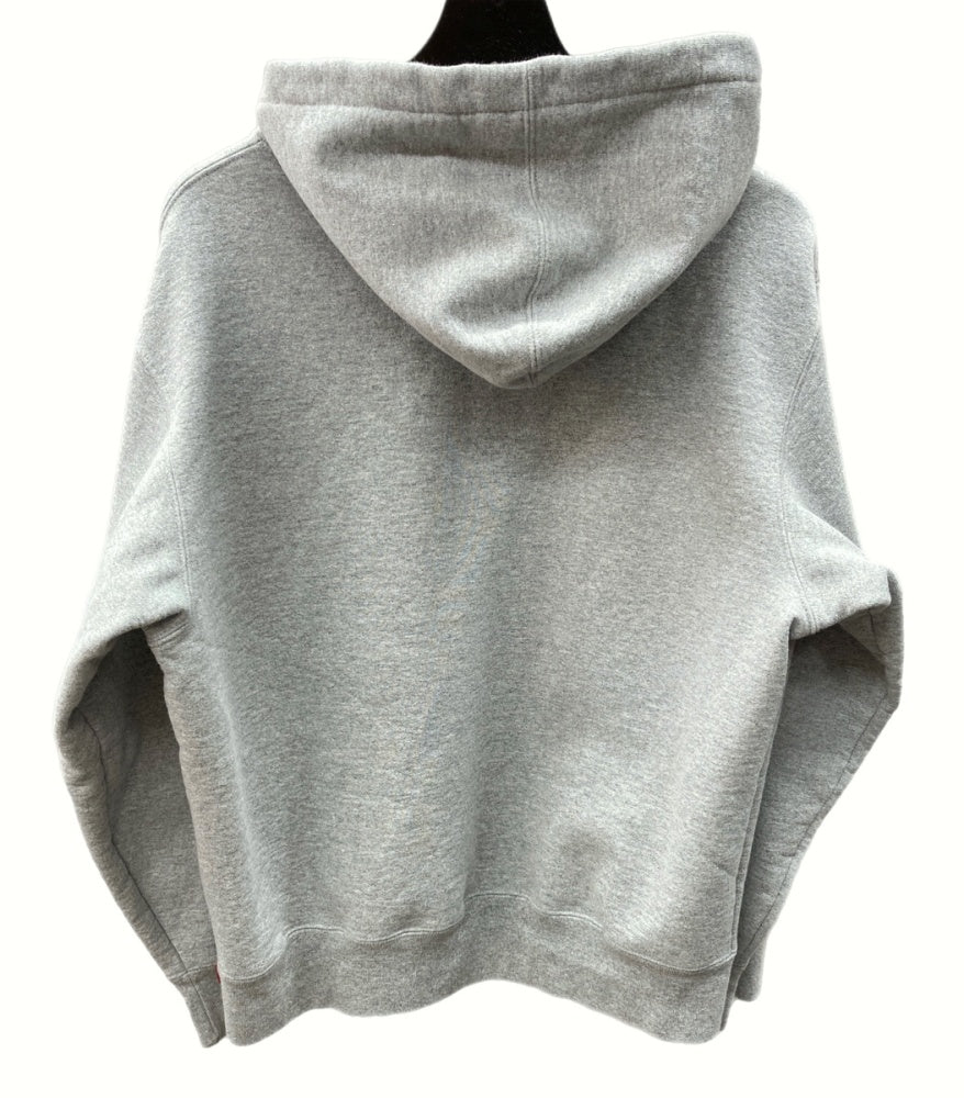 シュプリーム SUPREME Underline Hooded Sweatshirt Heather Grey スウェット パーカー フーディ 炭  パーカ ロゴ グレー Sサイズ 104MT-724 | 古着通販のドンドンサガール