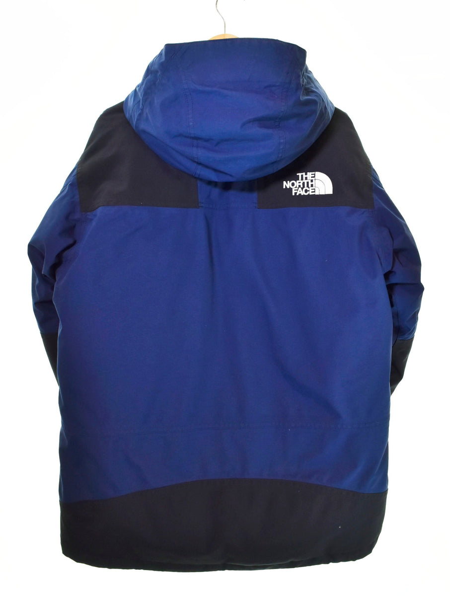 ノースフェイス THE NORTH FACE 17AW Mountain Down Jacket マウンテンダウンジャケット GORE-TEX ブルー  ND91737 ジャケット ロゴ ブルー Mサイズ 103MT-320 | 古着通販のドンドンサガール