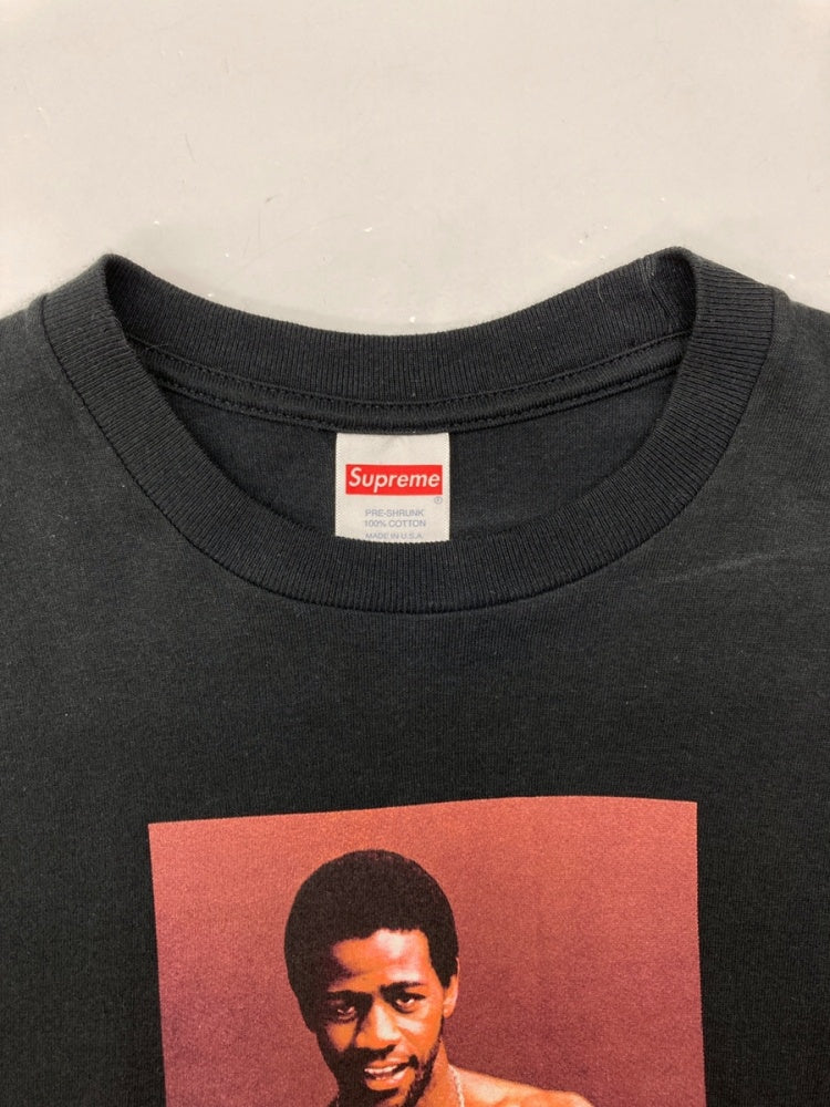 シュプリーム SUPREME 22SS Al Green Tee アル グリーン プリント Tシャツ フォトT 半袖カットソー クルーネック USA製  黒 Tシャツ プリント ブラック Sサイズ 104MT-421 | 古着通販のドンドンサガール